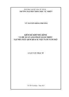 Kiểm kê khí nhà kính và đề xuất giải pháp giảm thiểu tại Nhà máy Quickpack Việt Nam năm 2023