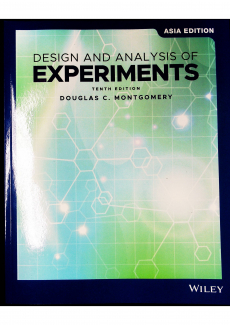 Design and Analysis of Experiments, Asia Edition, 10th Edition