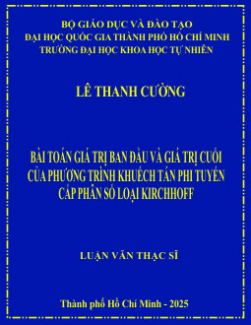 Bài toán giá trị ban đầu và giá trị cuối của phương trình khuếch tán phi tuyến cấp phân số loại Kirchhoff