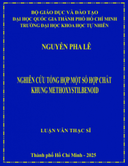 Nghiên cứu tổng hợp một số hợp chất khung methoxystilbenoid 
