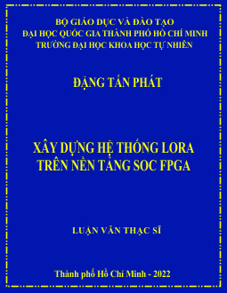 Xây dựng hệ thống LoRa trên nền tảng SoC FPGA