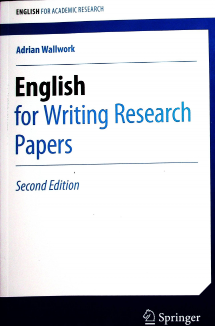 English for Writing Research Papers (English for Academic Research) 2nd Edition