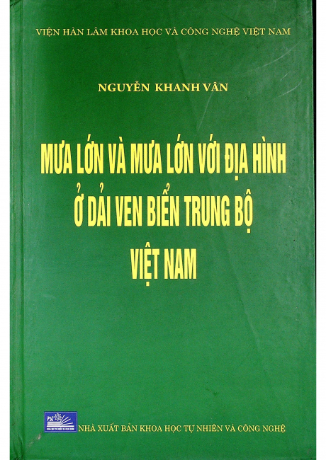 Mưa lớn và mưa lớn với địa hình ở dải ven biển Trung bộ Việt Nam